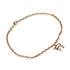 14kt Yellow Gold Bracelet with Chai Charm