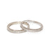 14kt Matching Diamond Band Rings