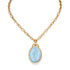 Elizabeth Locke Venetian Glass Intaglio Pendant