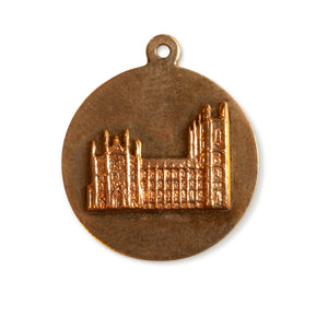 9KT YELLOW GOLD WESTMINSTER ABBEY CHARM