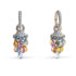 18KT Diamond and Sapphire Drop Earrings