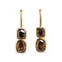 18KT Two-Stone Brown Diamond Earrings