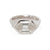 14kt Hexagon Lab Grown Diamond Ring