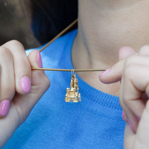14kt Disney Castle will commemorate your magical times!