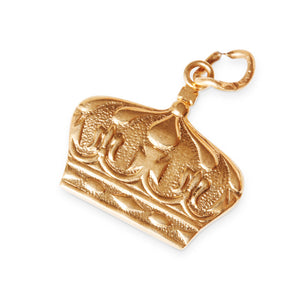 1962 Marti Gras Charm 14kt yellow gold