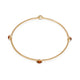 This Bangle is great for stacking. 18kt yellow gold citrine bangle. 
