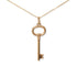 Vintage 18kt Yellow Gold Tiffany & Co. Key Charm Pendant