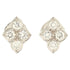 18kt Diamond Cartier Hindu Floral Stud Earrings