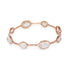 Ippolita Eight-Stone Quartz Bangle in Silver with Rose Finish