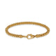Lagos beaded bracelet showing the clasp