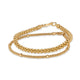 Large and smaller set of lagos beaded bracelet. A great pair. 