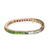 14KT Yellow Gold Colored Gemstone Bracelet
