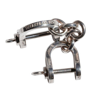 TIFFANY & COMPANY SILVER STIRRUP KEY CHAIN