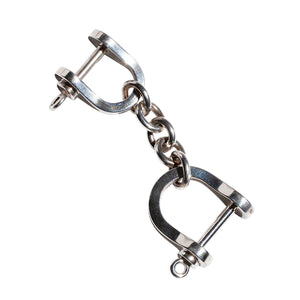 TIFFANY & COMPANY SILVER STIRRUP KEY CHAIN