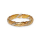 18KT VINTAGE MULTI-COLOR GOLD BAND RING