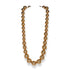 Large 14kt Yellow Gold Graduated Bead Necklace