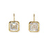 18KT ASSCHER-CUT LAB GROWN DIAMOND EARRINGS