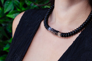 Looking good LAUREN RUBINSKI MAGIC ENAMEL BEADED NECKLACE