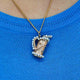 14kt Yellow Gold Vintage Golf Bag Charm