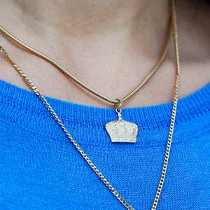 If you love Mardi Gras, you will love this 14kt yellow gold Mardi Gras Charm/Pendant.