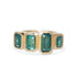 14kt Yellow Gold Blue Tourmaline Bezel Set Ring