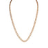 Heavy 10kt Yellow Gold Etched Open Link Long Chain (31")