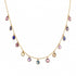 18kt Multicolor Sri Lankan Sapphire Necklace