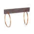 14kt Rose Gold Hoop Earrings – 1.5"