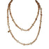Vintage 18kt Italian Mixed Link Long Chain Necklace (39.5")