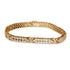 Vintage 18kt Yellow Gold Diamond Bracelet