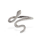 18KT DIAMOND SNAKE RING