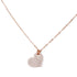 14kt Rose Gold & Diamond Heart Necklace