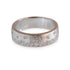14KT White Gold & Diamond Scatter Band Ring