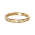 14KT Yellow Gold Baguette Diamond Band Ring