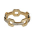14kt Yellow Gold Diamond Link Ring
