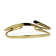 VINTAGE 18KT YELLOW GOLD ORGANIC CUFF BRACELET