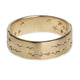 VINTAGE 27-DIAMOND BAND RING, 18KT YELLOW GOLD