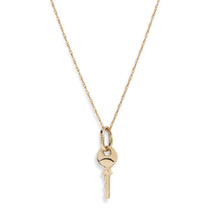 VINTAGE 14KT YELLOW GOLD KEY CHARM