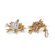 BOLD KURT WAYNE DIAMOND BLOSSOM EARRINGS