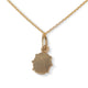 VINTAGE 14KT GOLD & ENAMEL LADYBUG CHARM
