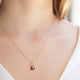VINTAGE 14KT GOLD & ENAMEL LADYBUG CHARM