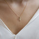VINTAGE 14KT YELLOW GOLD "S" CHARM