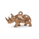 VINTAGE ENGLISH 9KT RHINO CHARM
