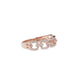 14KT DIAMOND LINK RINGS