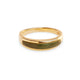 VINTAGE JADE SADDLE RING