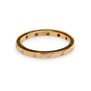 CLASSIC 18KT & DIAMOND BAND