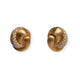 VINTAGE HENRY DUNAY 18KT & DIAMOND EARRINGS