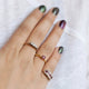 VINTAGE 14KT RUBY RINGS
