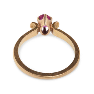 VINTAGE 14KT RUBY RINGS