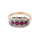 VINTAGE 14KT/PLAT RUBY RING